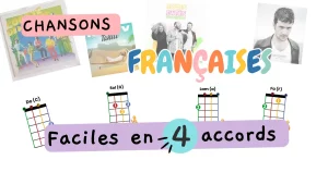 6 Chansons françaises faciles au ukulélé