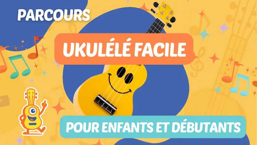 Miniature de la playlist parcours ukulélé facile pour enfants et débutants sur youtube