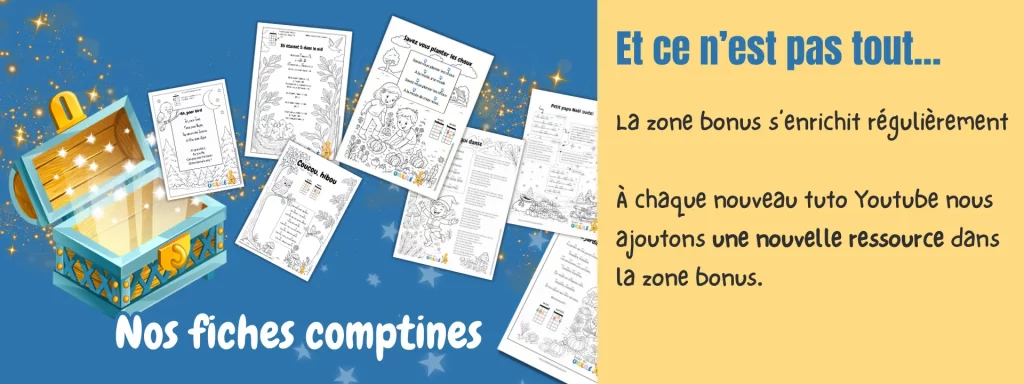 images des partitions et tablatures des comptines gratuites
