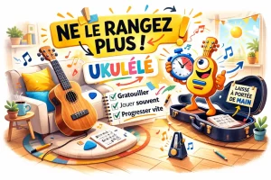 progresser rapidement au ukulélé