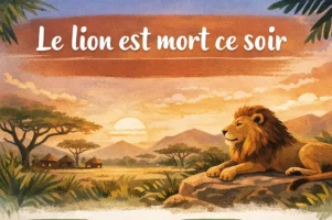 le lion est mort ce soir ukulélé